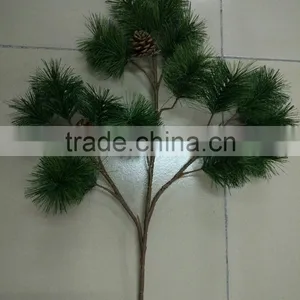 SJ0701115 Decorative Tree Branches Leave/artificial Pine Tree Fronds thumbnail-1
