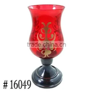 Table Decorative For Candle Light Dinner Hurricane Candle Holder thumbnail-3