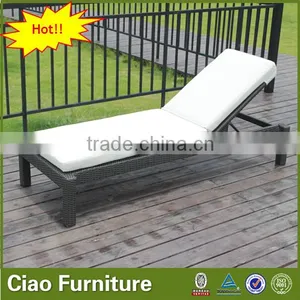Space Saving Outdoor Furniture Stackable Outdoor Sun Lounger thumbnail-5
