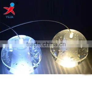 Clear Solid Crystal Glass Bubble Ball for Lighting /crystal Ball With Bubbles thumbnail-1