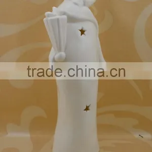 Factory Direct White Ceramic Christmas Decoration for Wholesale thumbnail-2