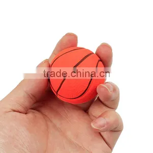 Leather Scouring Rubber Solid Dog Toy Fluorescent Elastic Pet Toy Ball 4.5CM Small Solid Ball thumbnail-3