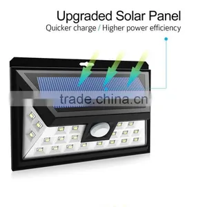 24led 230lm High Brightness Pir Sensor Solar Flash Light thumbnail-2