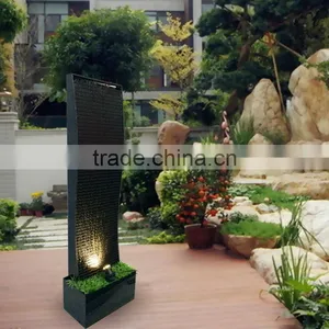 Beautiful Garden Design Home Outdoor Waterfall Wall thumbnail-1
