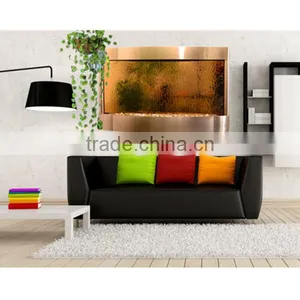 Led Stainless Steel Indoor Wall Mounted Water Features thumbnail-1
