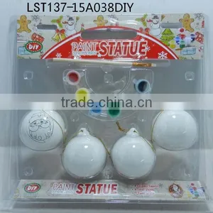 New Ceramic DIY Christmas Paint Set,diy Watercolor Paint Set,paint Brush Set thumbnail-4