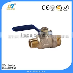 Male x Female NPT Brass Ball Valve thumbnail-1