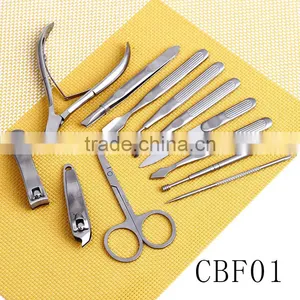 Factory Price Hot Sale Promotional Gift Manicure Set Nail Clipper Beauty Set With Beautiful Case thumbnail-4