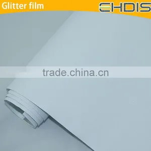 White Glitter Film Full Car Body Sticker Pvc Material Auto Body Accessories Vinyl thumbnail-1