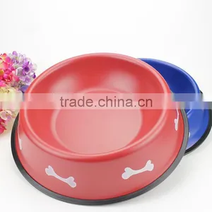 Wholesale Belly Anti Skid Colored Pet Bowl/ Belly Dog Bowl thumbnail-6
