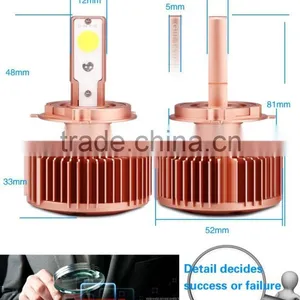 New Arrival 4 Generation H4 Car Led Headlight 12V-24V High Low Beam LED Light thumbnail-4