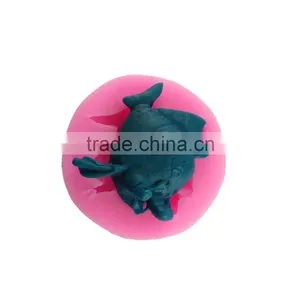 Silicone Cake Mould Tool Fondant Chocolate Mold DIY Baking Mold Cartoon Fish 1688 Agent thumbnail-1
