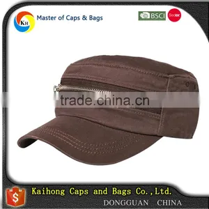 2016 Fashion Style Military Caps Custom Sport Military Hat With Zip thumbnail-2
