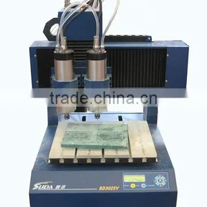 HEFEI Sell SUDA PCB Making CNC Router Pcb Milling Machine ---- SD3025SV thumbnail-1