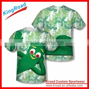 Wholesale Custom Fashion Sublimated Printing Dry Fit Loose Ladies/womens Running Shirts thumbnail-2