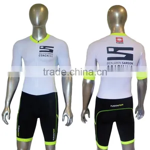 Professional Compression CYCLING Speed Short Sleeve Road Skating Skinsuit Bicycle Skate thumbnail-3