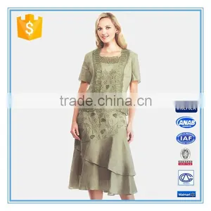 Formal Fancy 2-piece Dress Suits Pictures Of Ladies Suits Embroidery Designs thumbnail-1