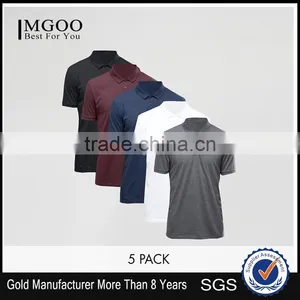 Factory Hot Sale Breathable Cotton Polo Collar Polo Shirt/Plain Black Machine Wash Polo Shirt thumbnail-1