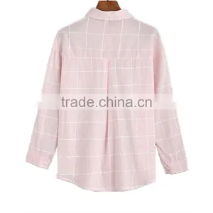 China Suppliers New Design Woman Shirt Custom Woman Clothing Fashion Woman Wear thumbnail-2