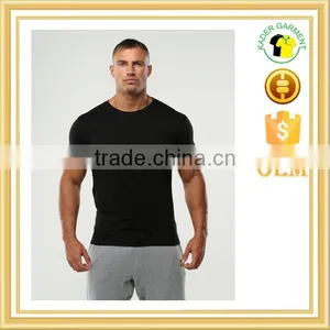 Muscle Fit Gym t Shirt Mens Dri Fit t Shirt Cheap Plain t Shirt thumbnail-2