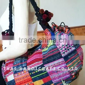 Hmong Embroidered HMONG Hill Tribe Tote Hand Bag thumbnail-1