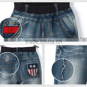 Wholesale Latest Design 8-16 Years Old Kids Jeans Pent With 5 Pocket Design thumbnail-3