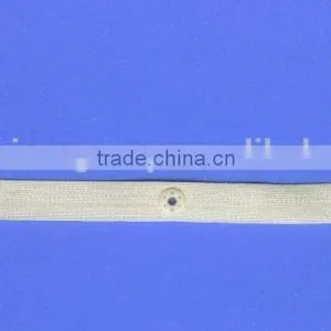 Colored Alternating Plastic Snap Button Tape for Garment, Polyester Tape, Press Snap Button thumbnail-1