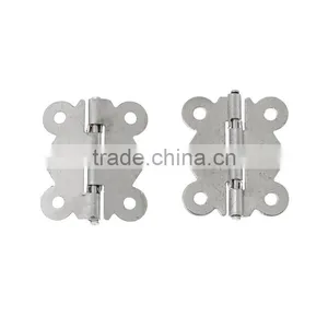 Door Butt Hinges Silver Tone 3.2cm X2.7cm(1 2/8" x1 1/8"), 20 PCs thumbnail-1