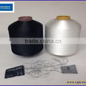 Polyester Bright FDY Warp Yarn for Making Woven Label thumbnail-1