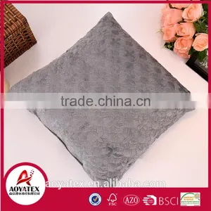 Grey Color Star Quilt Design Decorative Pillow, Customized Design Quilt Pillow Set, Solid Micromink Pillow for Sofa thumbnail-4