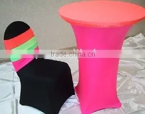 Pandex Chair Cover and Cocktail Table Cover for Wedding Party and Banquet thumbnail-1