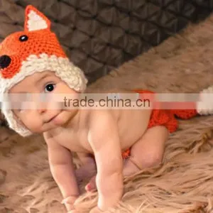 Baby Boy Girl Christmas XMAS Party Fox Costume Dress Outfit Cloth Gift+HAT Set thumbnail-6