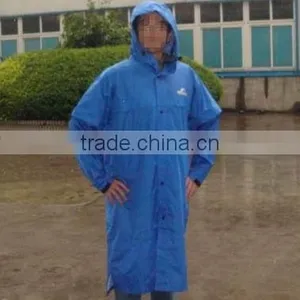 Latest Colorful Fashion Rubber Rain Poncho Knitted Poncho With Pocket thumbnail-1