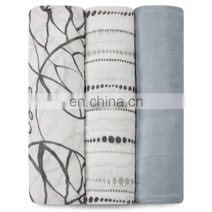 Factory Supply Softtextile Baby Swaddle Blanket With Unique Design thumbnail-1