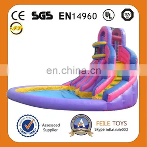 Giant Inflatable Water Slide for Adult Inflatable Jumping Slide thumbnail-1