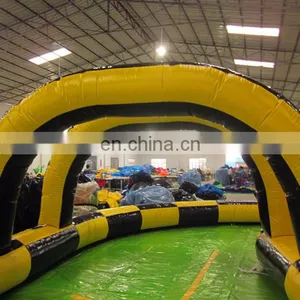 Factory Price Cheap Inflatable Race Track For Sale thumbnail-3