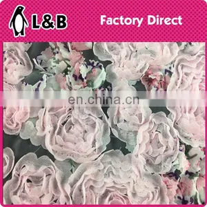 New Design Popular Embroidery Organza Lace Fabric thumbnail-4