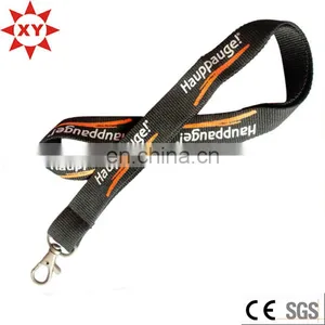 Polyester Satin id Card Holder Lanyard Ribbon With Custom Logo thumbnail-3