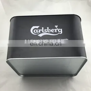 Customized Design Logo Tin Beer Ice Bucket With 10L Capacity thumbnail-6