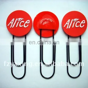 Custom Logo Flat Metal Paper Clip Wholesale thumbnail-3