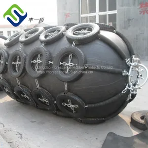 Dia2.5 x L4.5m Pneumatic Rubber Marine Yokohama Ship Fender thumbnail-1