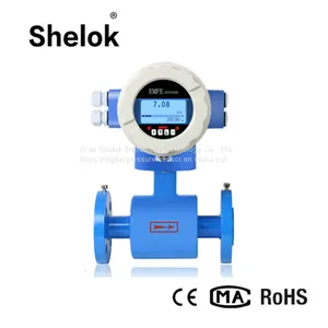 China Electromagnetic Digital Sewage Salt Water Flow Meter thumbnail-1