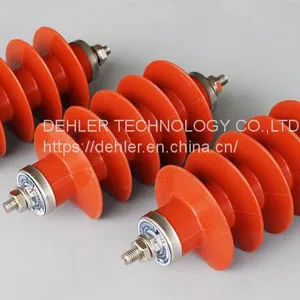 Hy5ws-17/50 Low Price 17kv Gapless Surge Arrester or Lightning Arrester With Different Types thumbnail-1