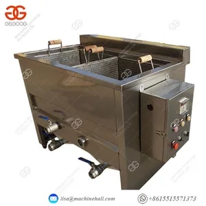 Banana Chips / Legumes Automatic Chips Frying Machine 50 Kg/h thumbnail-3