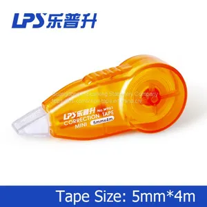Mini Size Correction Tape 5MM*4M Plastic Student Green Correction Roller Tape thumbnail-1