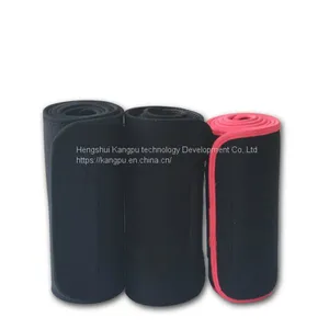2019 Hot Sale Custom Logo Neoprene Sweat Waist Trimmer Belt Elastic Faja Waist Trainer thumbnail-5