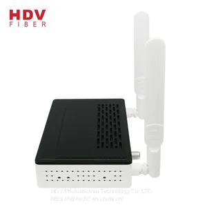 FTTH Fiber Optic Network Router 1GE+1FE+WIFI +CATV Dual Pon Port GEPON GPON XPON ONU thumbnail-2