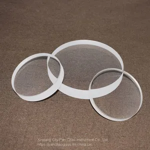 Fused Silica Transparent Uv Quartz Glass Plate Clear Quartz Disc thumbnail-1