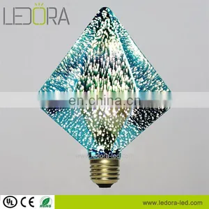 2018 New Design 3D Effect E26 E27 Filament Style Dimmable Led 3d Lamp thumbnail-1