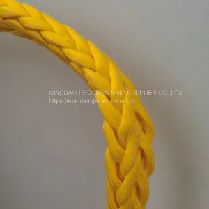 Factory Direct Supply Uhmwpe Rope 10mm/ 18mm 12 Strand Uhmwpe Rope High Tensile Synthetic thumbnail-3